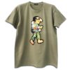 14u χειροποίητη μπλούζα καραγκιώζης ελληνική παράδοση κεντημένη Swarovski® για άντρες και γυναίκες unisex t-shirt
