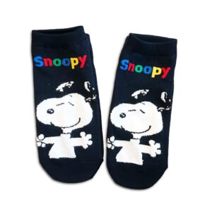 14u-clothes-accessories-socks-green-looney-tunes-snoopy-sports-home-gym-ancle-school-girl-boys