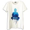 14u ρούχα αξεσουάρ μπλούζα ανδρικό γυναικείο unisex t shirt κεντημένο κρυσταλα swarovski πολυτελείας στάμπα καλοκαιρινή relax buddha εκτύπωση λογότυπο