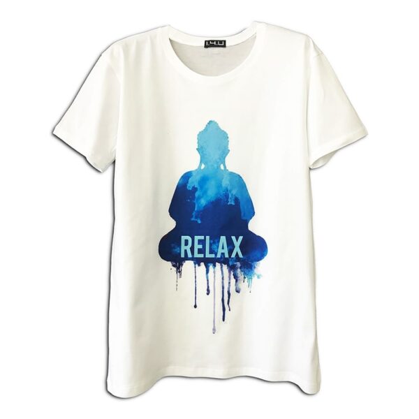 14u-clothes-accessories-tshirt-white-print-relax-buddha-art greek product gift