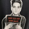 14u elvis prisley Clothes Accessories man woman unisex handmade classic neck t-shirt black white swarovski stamp print logo greek brand product (4)