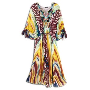 CRG.177A 14u clothes accessories hellenic greek brand colorful boho summer long Oversized beautiful kaftan Ethnic limited edition woman ecxlusive fashion luxury lux luxurius