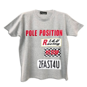 K218 14u-Ρούχα-Αξεσουάρ-unisex-παιδικά-αγόρια-κορίτσια-χειροποίητο-t-shirt-μοναδικό-Λογότυπο-Εκτπύπωση-Στάμπα pole position
