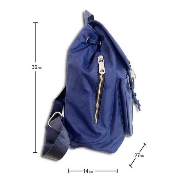 DST.B.1038 14u Ελληνική Εταιρεία Ρούχων Αξεσουάρ Άνετη Νάιλον Εξαιρετικής ποιότητας minimal αδιάβροχη τσάντα πλατης
