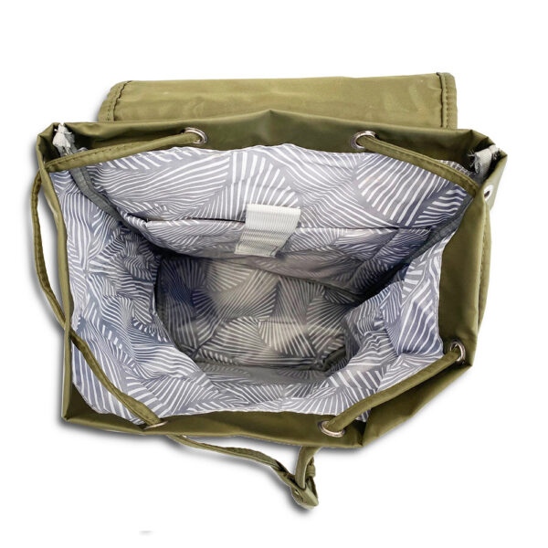 14u Ελληνική Εταιρεία Ρούχων Αξεσουάρ Άνετη Νάιλον Εξαιρετικής ποιότητας Unisex μεγάλη αδιάβροχη τσάντα πλατης με τσέπες
