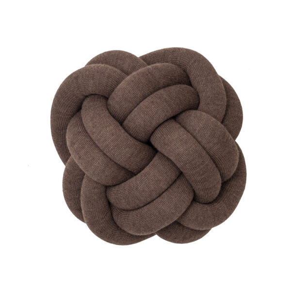 14U-Greek-Brand-Clothes-Accessories-Gifts-Design-House-Stockholm-2351-0613-Knot-Cushion-Brown-Packshot