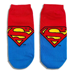 1.4.U Ελληνική Εταιρεία Ρούχων Αξεσουάρ Superman Unisex Κάλτσες Βαμβακερές αθλητικών παπουτσιών