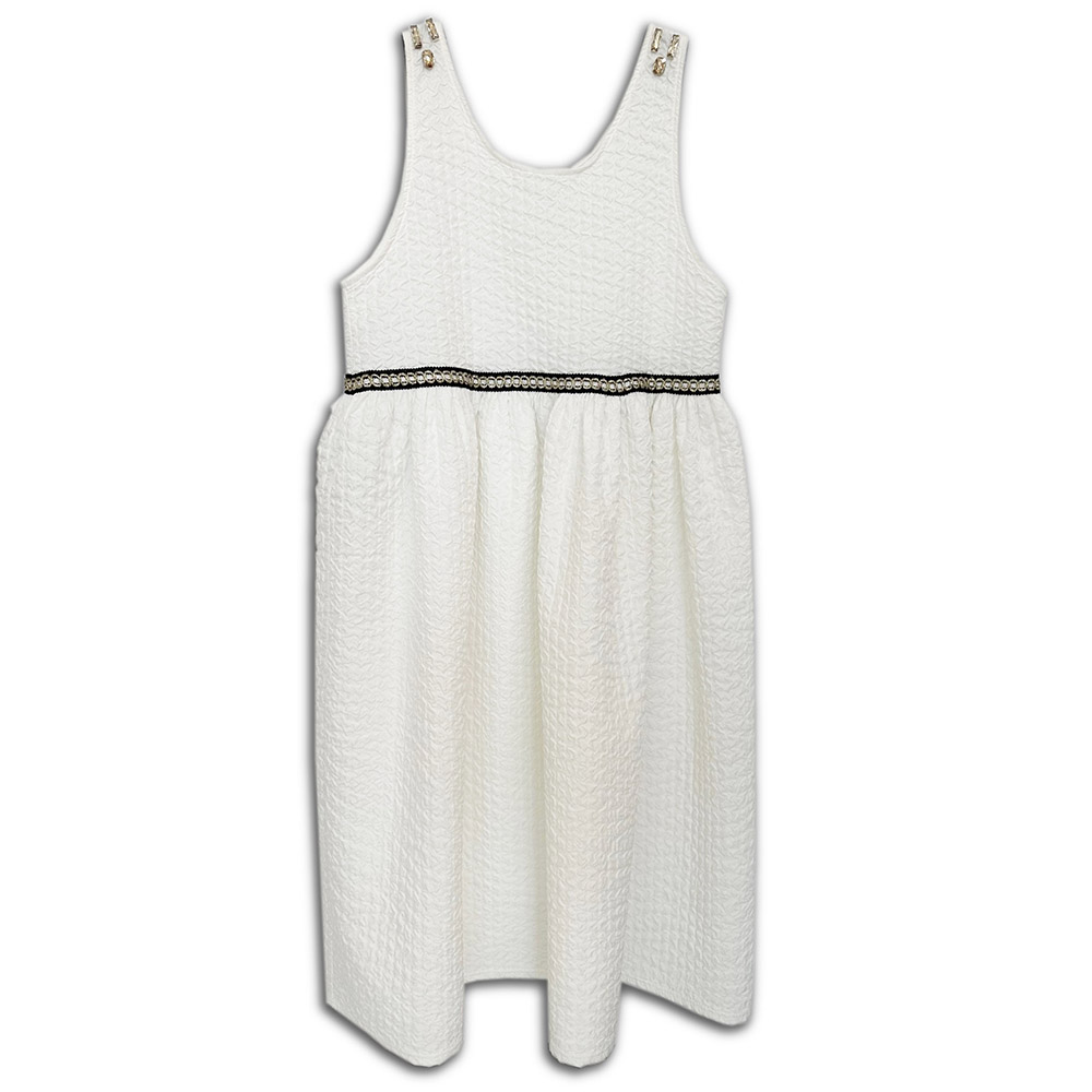 1.4.U Ελληνική Εταιρεία Ρούχων Αξεσουάρ Levi Αμάνικο Καπιτονέ Φόρεμα