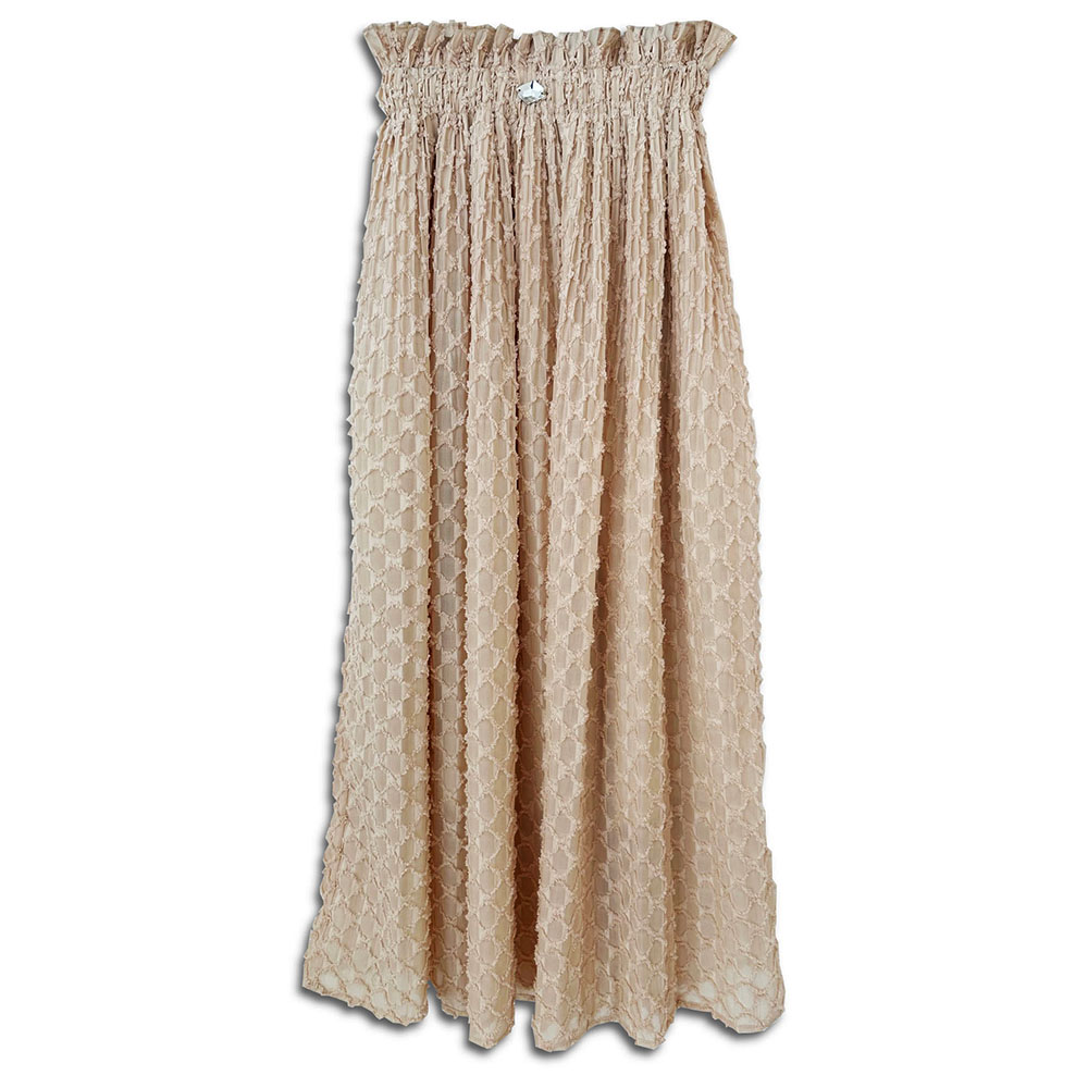 1.4.U Ελληνική Εταιρεία Ρούχων Αξεσουάρ -Maidla Υφαντή Μίντι Φούστα