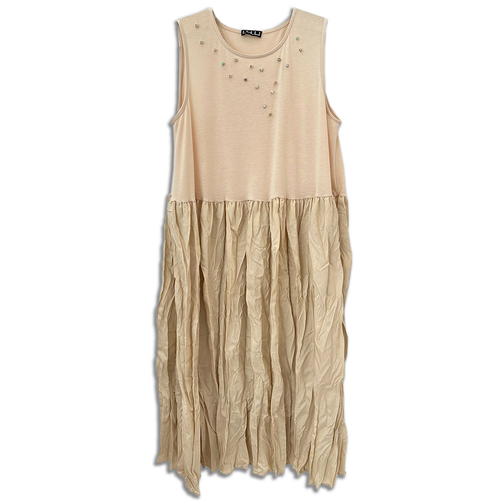 1.4.U Ελληνική Εταιρεία Ρούχων Αξεσουάρ Maima Αμάνικο Φόρεμα