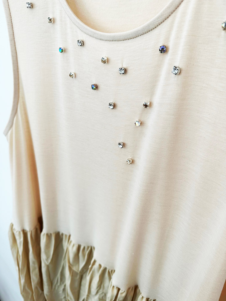 1.4.U Ελληνική Εταιρεία Ρούχων Αξεσουάρ Maima Αμάνικο Φόρεμα