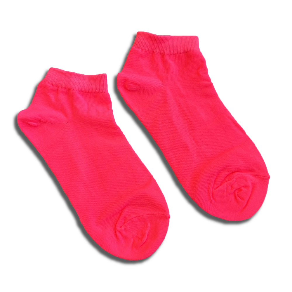 14u-clothes-accessories-hellenic-greek-brand-instagram-14u_official-Neon Fuchsia Cotton Blend Sneaker Socks