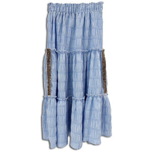 14u-clothes-accessories-hellenic-greek-brand-instagram-14u_official- Tartu Waffled Midi Skirt blue