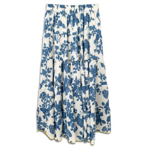 14u-clothes-accessories-hellenic-greek-brand-instagram-14u_official- Tolli Floral Print Midi Skirt light blue
