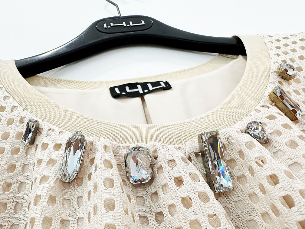 1.4.U Ελληνική Εταιρεία Ρούχων Αξεσουάρ Allested Oversized Κοντομάνικο Φόρεμα