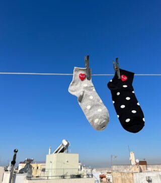 You can make heartbeats with your socks. 😎

#fashion #collection #accessories #socks #polkadots #heart #springaccessories #ss2023 #cool #women #men